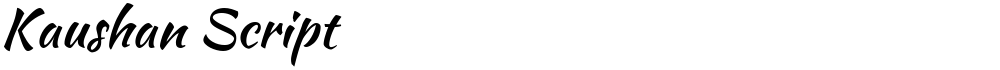 Kaushan Script