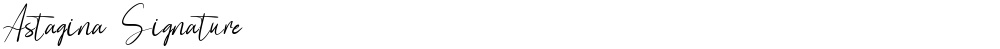 Astagina Signature